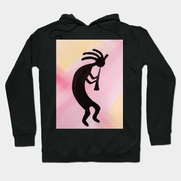 Kokopelli Hoodie by lindaursin